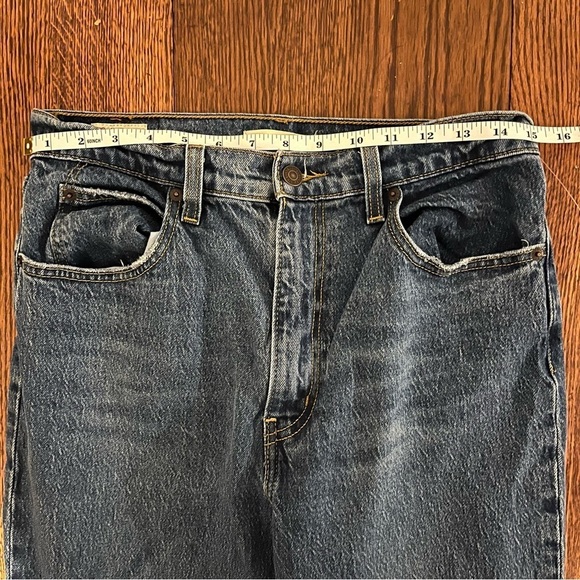 LEVI’S ~ 70s High Flare Women’s Blue Medium Wash Jeans Size 29 - Picture 11 of 13